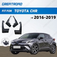 4Pcs Mud Flaps Splash Guards For Toyota C-HR CHR 2016 2017 2018 2019 Front and Rear Mudguards car accessories auto styline