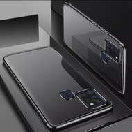 [ส่งจากไทย] Case Samsung galaxy A21s เคสเคสโทรศัพท์ ซัมซุง เคสนิ่ม TPU เคสใสขอบสี เคส Samsung A21S