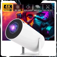 โปรเจคเตอร์ HY300 Pro 4K iPhone / Android11 projector HDMI WiFi6 260lumen 1080P 1280*720P โฮมเธียเตอ