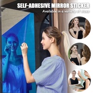 Self-adhesive mirror tile wall sticker square 3d wall sticker