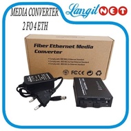 MEDIA CONVERTER 2F4E 2 FO 4 OTHERNET