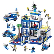 Police Headquarters 766 Pieces - 16 Shaping - SWAT Toy Set