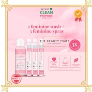 SECRET CLEAN Propolis Feminine Care Package | Feminine Cleanser