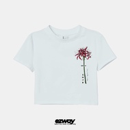 Ezway Oversized Spiderlily T-Shirt | Unisex Kids Crop Oversize T-Shirt
