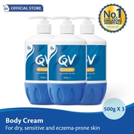 [Bundle of 3] EGO QV Cream Pump Bottle 500g