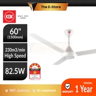 KDK 60" Regulator Type Ceiling Fan | K15V0 K15W0 (Kipas Siling 风扇 Wall Fan K15WO K15VO)
