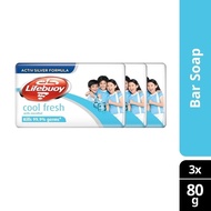 Lifebuoy Bar Soap Cool Fresh (70g x 3)