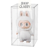 Shopclassyshop Acrylic Labubu Zimomo display storage box angel stackable Magnetic door doll dust-pro