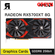 CFGYU ปฏิวัติเกม AMD Radeon RX 5700XT 8GB การ์ดจอ GPU 256Bit GDDR6 7nm กล่องใส่เกมการ์ดการ์ดวิดีโอสำ