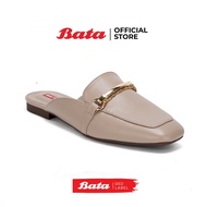 Bata Red Label Flat Heel Shoes For Zee Beige 5618186