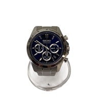 SEIKO mens watches quartz wrist watch digital stainless SLV 8T63-00D0 Direct from Japan Secondhand