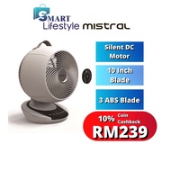 Mistral 10" AIR CIRCULATOR FAN With DC Motor MACD 1001 / Nnio 10” Air Circulator DC Motor with Remot