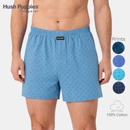 Hush Puppies 1pc Men Knit Boxer Shorts 100% Cotton Underwear HMX639857