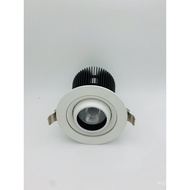 30W Ready Stocklight Bull's Eye Lamp Embedded Spotlight Shop Ready Stocklight, Adjustable Angle Kit,