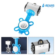 【 L-BEANS 】วาล์วหยุด DN65 DN50 DN40นิวเมติกสแตนเลส304ตัวหยุด