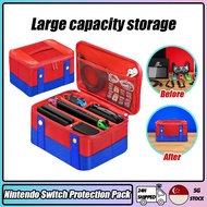 【SG Stock】Nintendo Switch Case Large Carrying Protective Case for Nintendo Switch &amp; Switch Oled Console Pro Controller Travel Storage Bag Case For NS Game Accessories