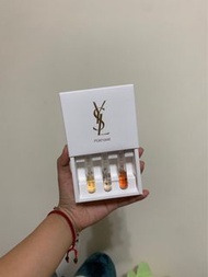 YSL 經典香氛小禮盒 3件組 1.2ml*3 (附沐浴球