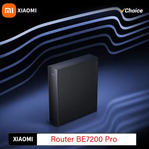 Original Xiaomi Router BE7200 Pro 7200Mbps WiFi 7 All 2.5GE Ethernet Ports Built-in 8 Antennas 8 Amp