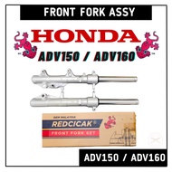 100% RED CICAK FRONT FORK ASSY ADV 150 / ADV 160 - ADV150 ADV160 FORK DEPAN ABSORBER