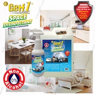 GETF1 Refill Liquid For Fogging Machine Liquid Refill Space Disinfectant Sanitizer Deodorize 1000ml 