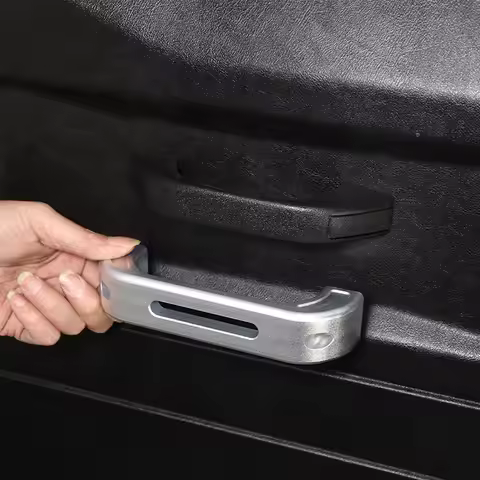 Aluminum Alloy For Land Rover Defender 90 110 2004-2018 Door Interior Door Handle Accessories Replac