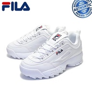 FILA Unisex Disruptor 2  1FM00864-121  White Shoes (Note-One Size up)