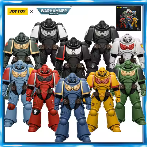 [IN STOCK]JOYTOY Warhammer 40K 1/18 Action Figures Intercessor with Bolt Rifle, Bolt Pistol and Chai