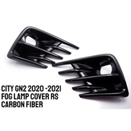 Honda City 2019 - 2023 GN2 RS Fog Lamp Cover Garnish Carbon Fiber Accessories