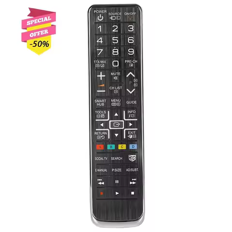 AA59-00543A Remote Control For Samsung TV UE46D8000 UE55D7000 UE40D7000LU UE40D7000LS UE40D7080LS UE