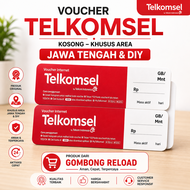 150SNVoucher kosong Telkomsel area JATENG &DIYisi 150 vocer/50 lembar