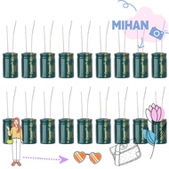 MIHAN 1000uF 35V Capacitor, Aluminum Electrolytic, Round 105C Capacitors
