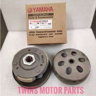 YAMAHA EGO-LC/ EGO-S FI/ NOUVO-LC/ EGO SOLARIZ AVANTIZ REAR PULLEY FULL SET PULLY CLUTCH CARRIER BEL