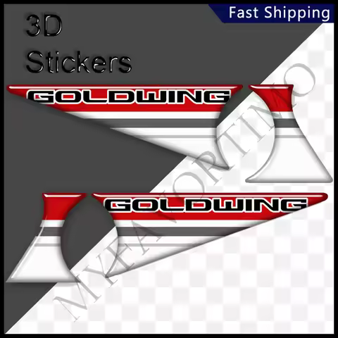 For Honda Goldwing 3D Sticker Gold Wing GL1800 1100 1200 1500 Tour F6B GL 1800 Emblem Symbol 2016 20