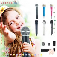 CLEVER Microphone Prop, Simulate Speech Karaoke Mics Toy, Practice Microphone Prop Toy Stage Costume