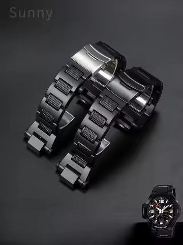 For Casio G-SHOCK Plastic Steel Double Press Buckle Accessories Air Fighter Gw4000 Ga1000 Ga1100 G14
