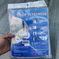 Diy Flyscreen Jaring Penutup Tingkap 1.3x1.5m