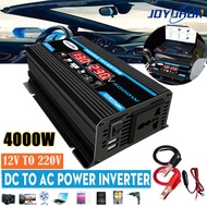 JOYUHON Solar Panel Power Inverter 4000W Car Inverter Built-in Solar Controller DC12V to AC220V Suit