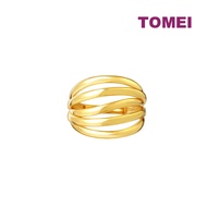 TOMEI Lusso Italia Ring, Yellow Gold 916