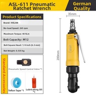 Pneumatic Ratchet Wrench 90 Degree High Torque