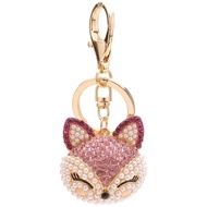Pink Little Fox Keychain