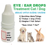 MATA Dog Cat eye Medicine/Dog Cat ear Medicine/Cat eye ear Drops - eye Pain Medicine/sore eye Medici