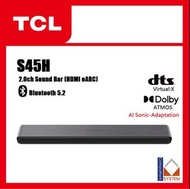 TCL S45H 2.0 聲道專業超重低音soundbar [Dolby Atmos] 100W