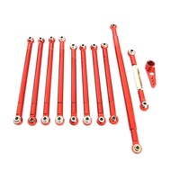 for MN86S MN86 MN86KS MN86K MN G500 Upgrade Parts Metal Pull Rod Steering Servo Link Rod 1/12 RC Car
