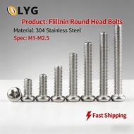 304 Stainless Steel GB818 Pan Head Machine Screw M1-M2.5 – Precision Electronics Fastener, Anti-Corr