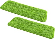 Maximex Replacement Covers for Spray Mop Set of 2, Chemical-Free Cleaning with Special Fibre Combina