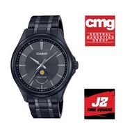 Casio ของแท้ 100% นาฬิกาผู้ชายทางการ MTP-M100B-1A สายเหล็กประกัน CMG