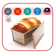 CHEFMADE 学厨 450g Non-Stick Toast Mold / Loaf Box (With Cover) / Acuan Roti / 面包模具 / 面包盒 [SKU:WK9088]