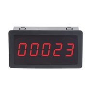 INY 0-99999 Counter LED Display 5-Digit Counter Meter DC 12-24V Red 5 Digit 0 56 LED Panel Counter M