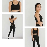 Black Sport Bra size 10 Officially Rise x Patricia Stephanie