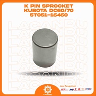 K PIN SPROCKET KUBOTA DC60/70 5T051-16460 for COMBINE HARVESTER
